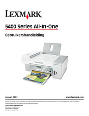 Lexmark 5400 Series Gebruikershandleiding