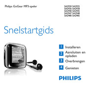 Philips GoGear SA2980/02 Snelstartgids