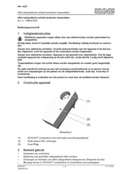 Jung FMAS10ZS Bedieningsvoorschrift