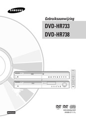 Samsung DVD-HR733 Gebruiksaanwijzing