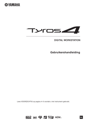 Yamaha Tyros4 Gebruikershandleiding