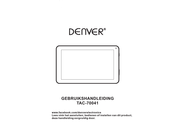 Denver TAC-70041 Gebruikershandleiding