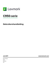 Lexmark 5058 Gebruikershandleiding