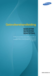 Samsung S22C570H Gebruikershandleiding