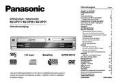 Panasonic NV-VP31 Gebruiksaanwijzing