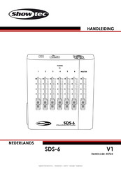 SHOWTEC SDS-6 Handleiding