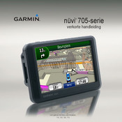 Garmin nuvi 715 Verkorte Handleiding