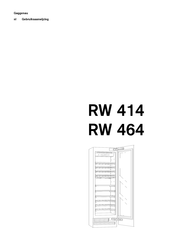 Gaggenau RW 464 Gebruiksaanwijzing