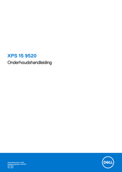 Dell XPS 15 9520 Onderhoudshandleiding