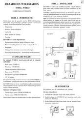 Oregon Scientific WMR112 Gebruiksaanwijzing