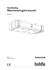 Biddle HR 12 Handleiding