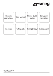 Smeg UD7122CSP Gebruiksaanwijzing