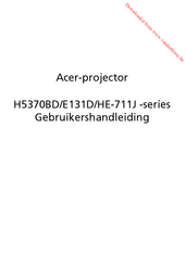 Acer HE-711J Series Gebruikershandleiding