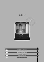 Qlima R 29 Series Gebruiksaanwijzing