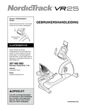 NordicTrack NTEVEX78920.0 Gebruikershandleiding