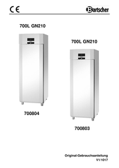 Bartscher 700803 Gebruiksaanwijzing