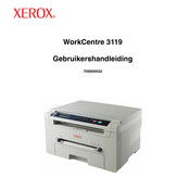 Xerox WorkCentre 3119 Gebruikershandleiding