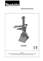 Makita MLS6000 Gebruiksaanwijzing