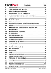 Powerplus POWE50001 Handleiding