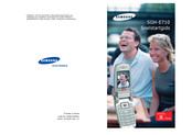 Samsung SGH-E710 Snelstartgids