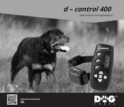 Dog trace d-control 400 Gebruikershandleiding