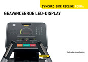 Technogym SYNCHRO BIKE RECLINE FORMA Gebruikershandleiding