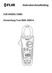 FLIR CM85 Gebruikershandleiding