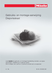 Miele F 32202 i Gebruiks- En Montage-Aanwijzing