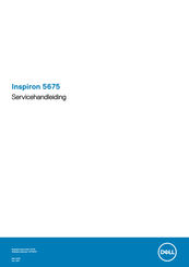 Dell Inspiron 5675 Servicehandleiding