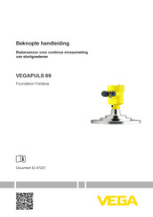 Vega VEGAPULS 69 Handleiding