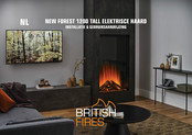 British Fires NEW FOREST 1200 TALL Installatie- En Gebruiksaanwijzing