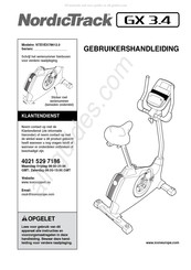 NordicTrack NTEVEX78612.0 Gebruikershandleiding