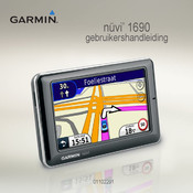 Garmin nuvi 1690 Gebruikershandleiding