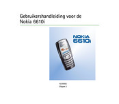 Nokia 6610i Gebruikershandleiding