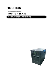 Toshiba BA410T Series Gebruikershandleiding