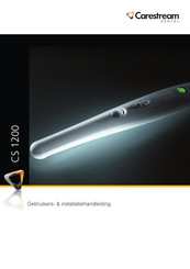 Carestream DENTAL CS 1200 Installatiehandleiding