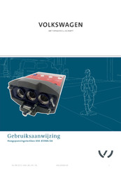 Volkswagen VAS 6558A/26 Gebruiksaanwijzing