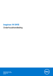 Dell Inspiron 14 5415 Onderhoudshandleiding