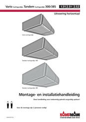 Kampmann Tandem 385 Montage En Installatiehandleiding