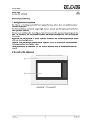 Jung SP 9 FAPVE Bedieningshandleiding