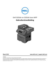 Dell 3335dn Gebruikershandleiding