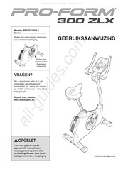 Pro-Form PFEVEX74010.1 Gebruiksaanwijzing