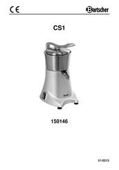 Bartscher CS1 Gebruiksaanwijzing