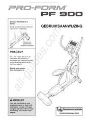 Pro-Form PFEVEL96107.0 Gebruiksaanwijzing