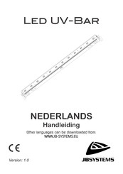 JB Systems LED UV-Bar Handleiding