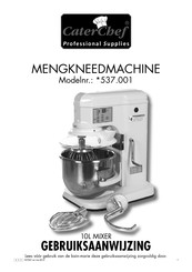 CaterChef 537.001 Series Gebruiksaanwijzing