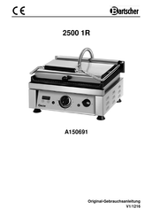 Bartscher 2500 1R Gebruiksaanwijzing