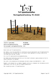 TNT PE-ZS102 Montagehandleiding