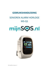 mijnSOS MS-Q1 Gebruikshandleiding