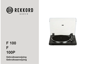 REKKORD AUDIO F 100P Gebruiksaanwijzing